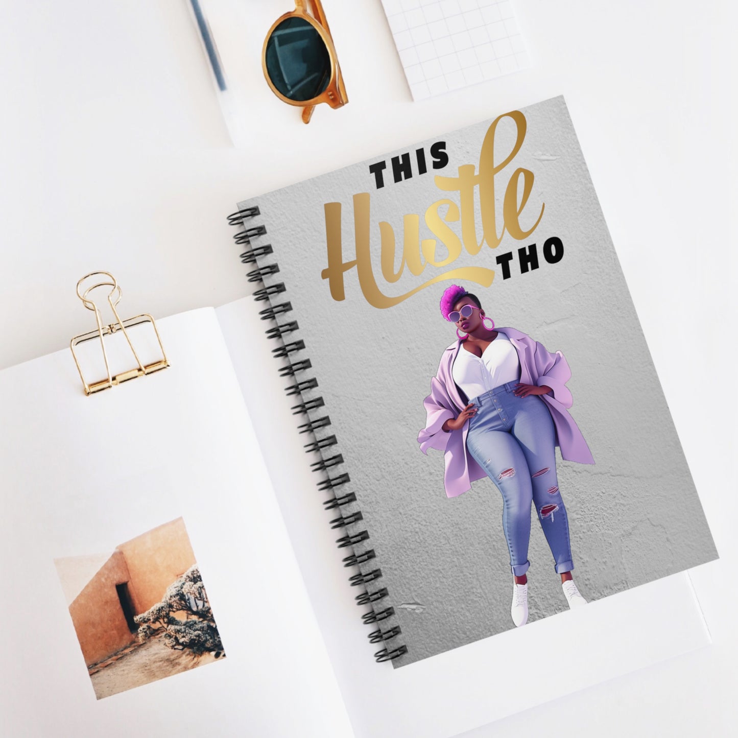 Hustle Spiral Notebook - Ruled Line