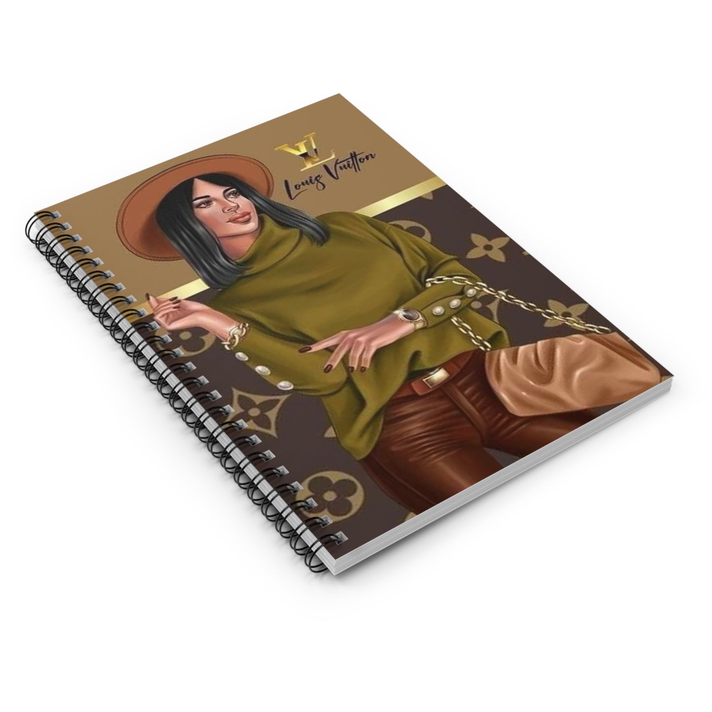 Woman Spiral Notebook - Ruled Line