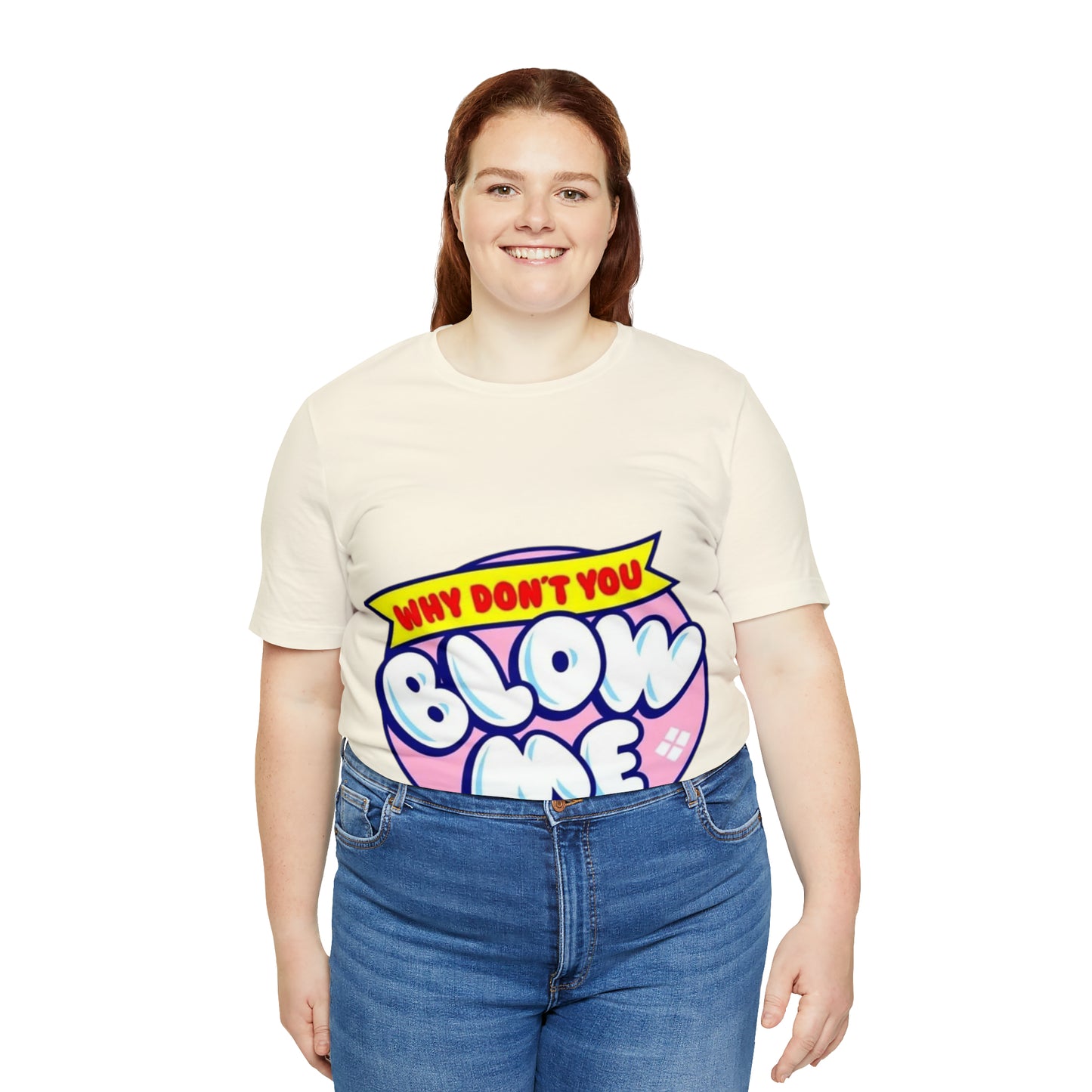 Blow me Unisex Jersey Short Sleeve Tee