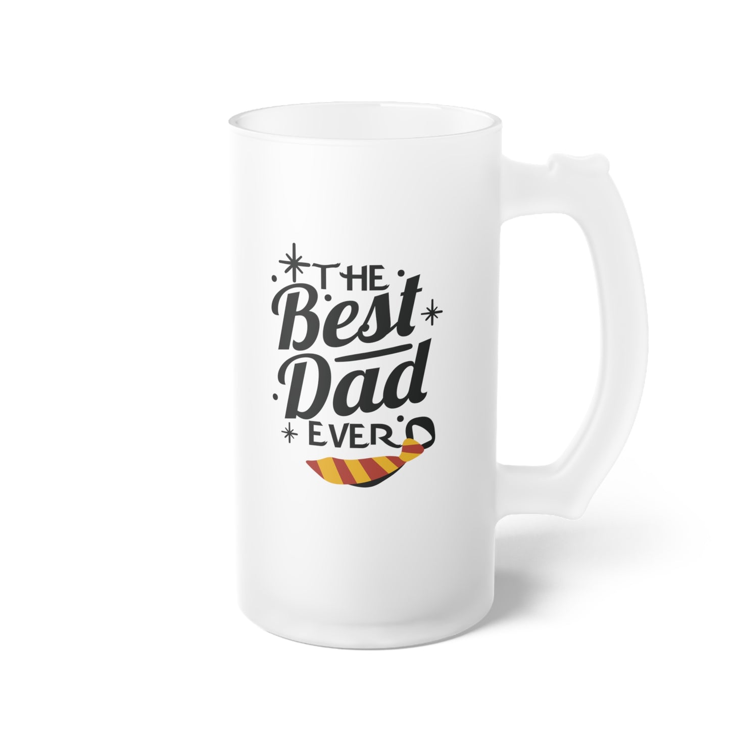 Dad's Frosted Glass Beer Mug