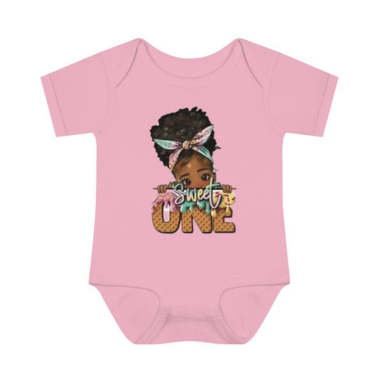 sweet one Infant Baby Rib Bodysuit