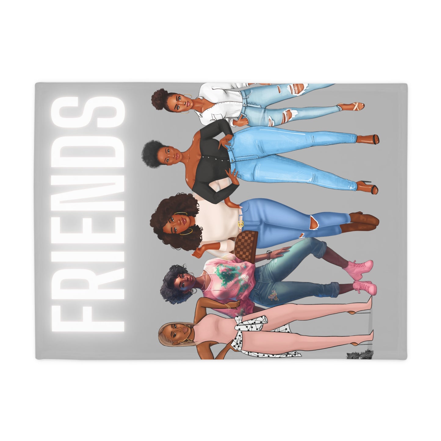 Friends Plush Fleece Blanket