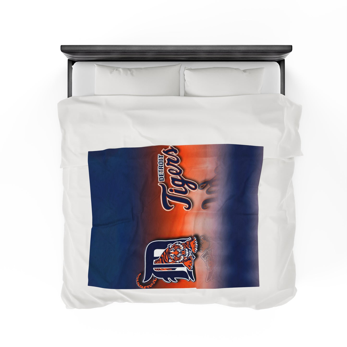 Detroit Tigers Velveteen Plush Blanket