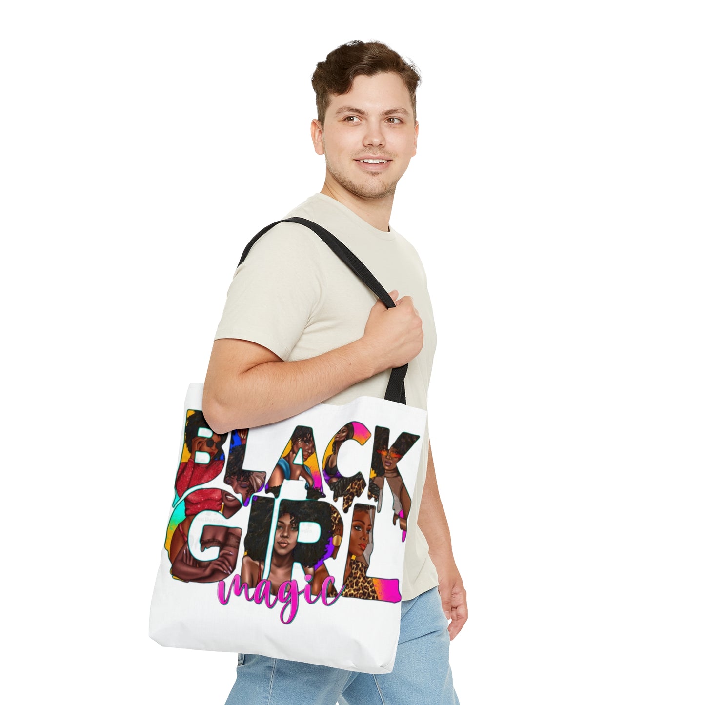 Black girl Tote Bag