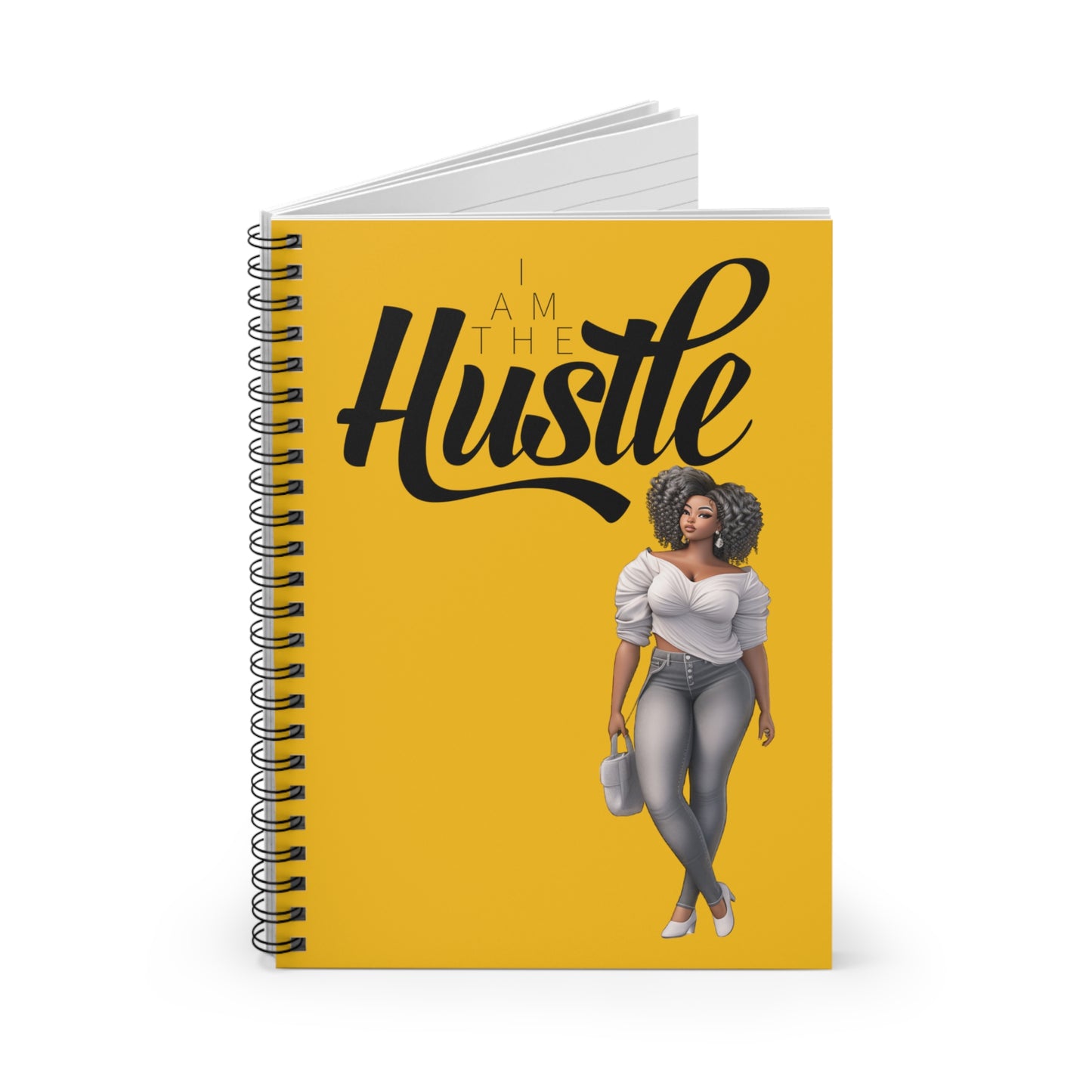 The Hustle Spiral Notebook - Ruled Line