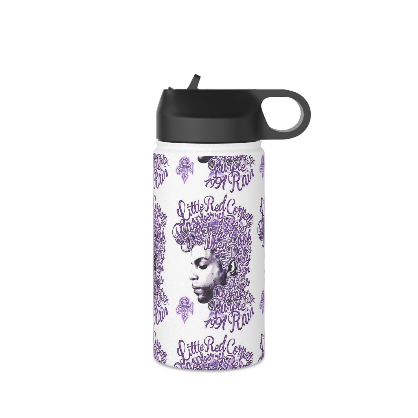 Prince Stainless Steel Water Bottle, Standard Lid