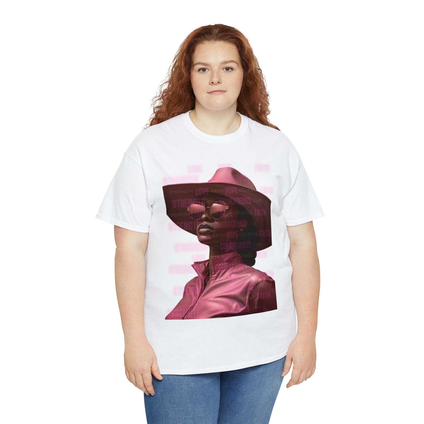 Breast cancer Heavy Cotton Tee