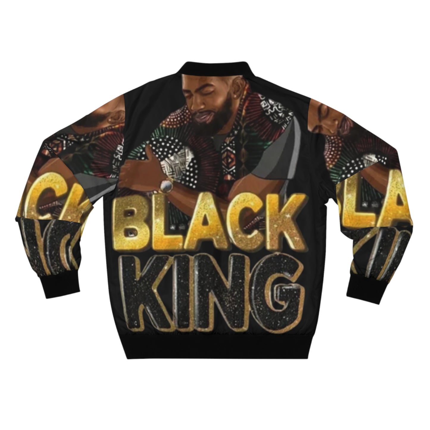 Black King Men's Bomber Jacket