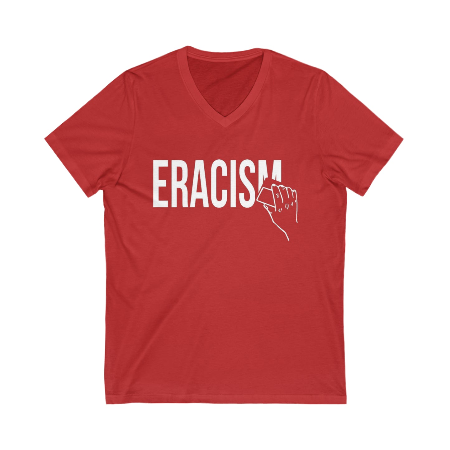 Eracism Jersey Short Sleeve V-Neck Tee