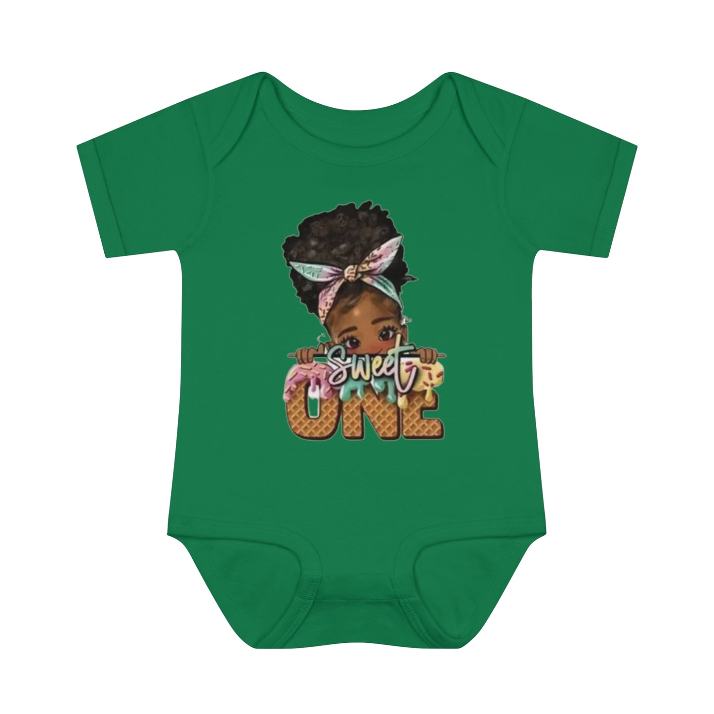 sweet one Infant Baby Rib Bodysuit