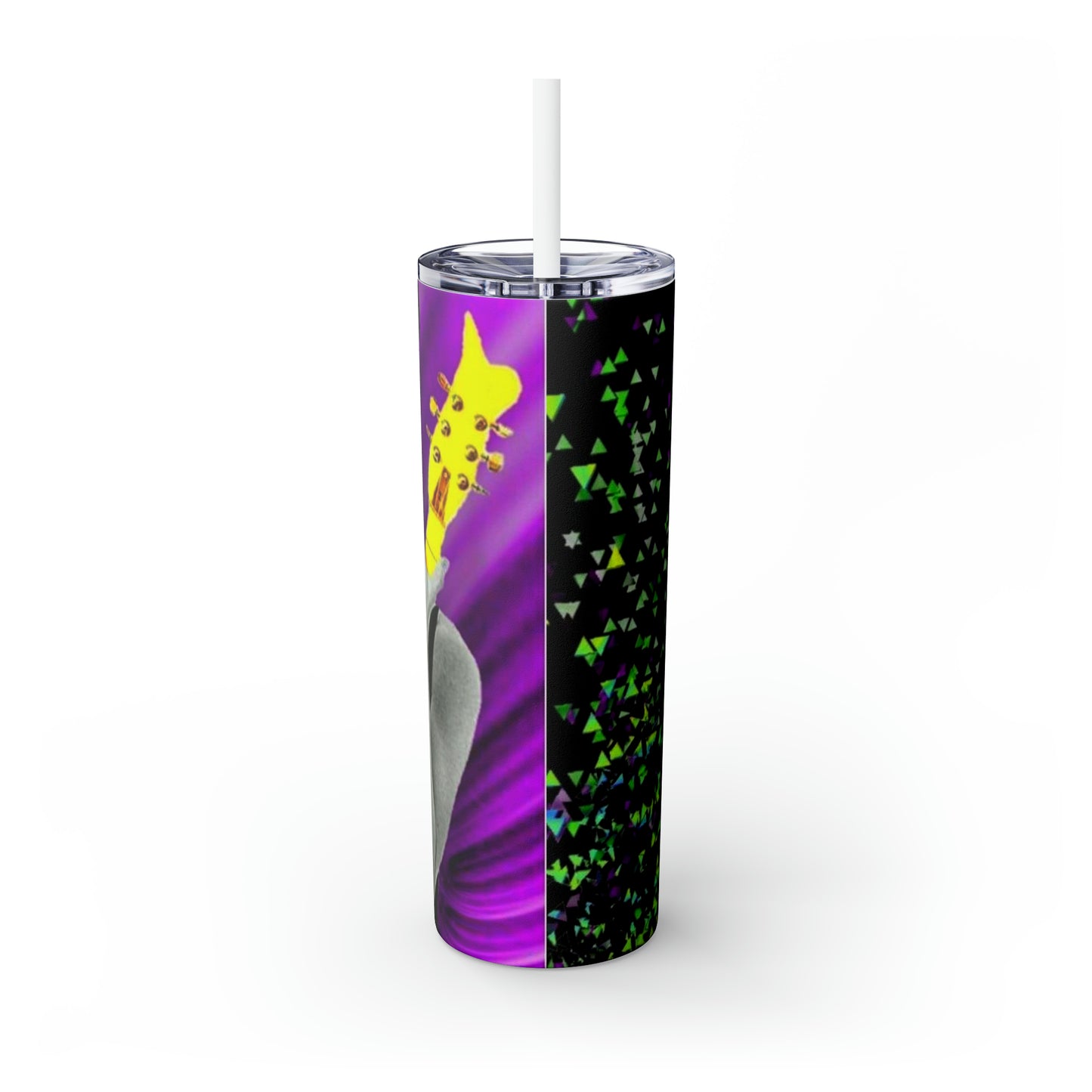 Prince Skinny Tumbler with Straw, 20oz