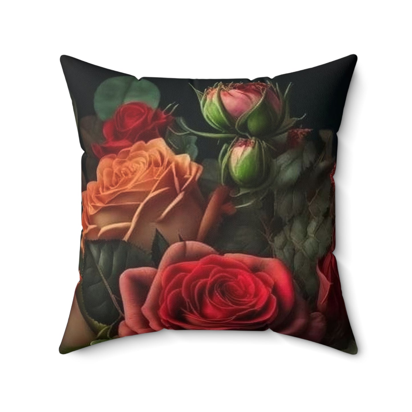 Spun Polyester Square Pillow