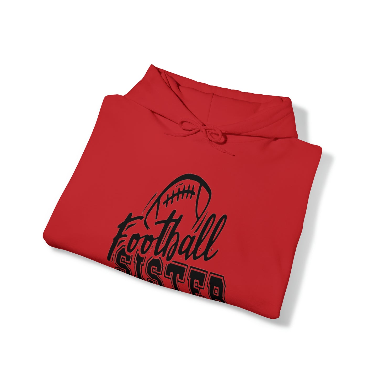 Football sister Hooded Sweatshirt