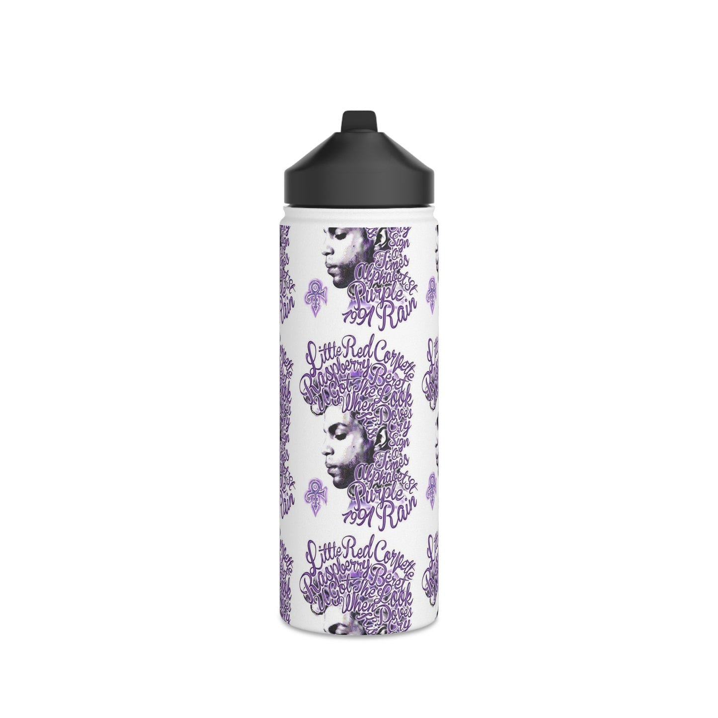 Prince Stainless Steel Water Bottle, Standard Lid