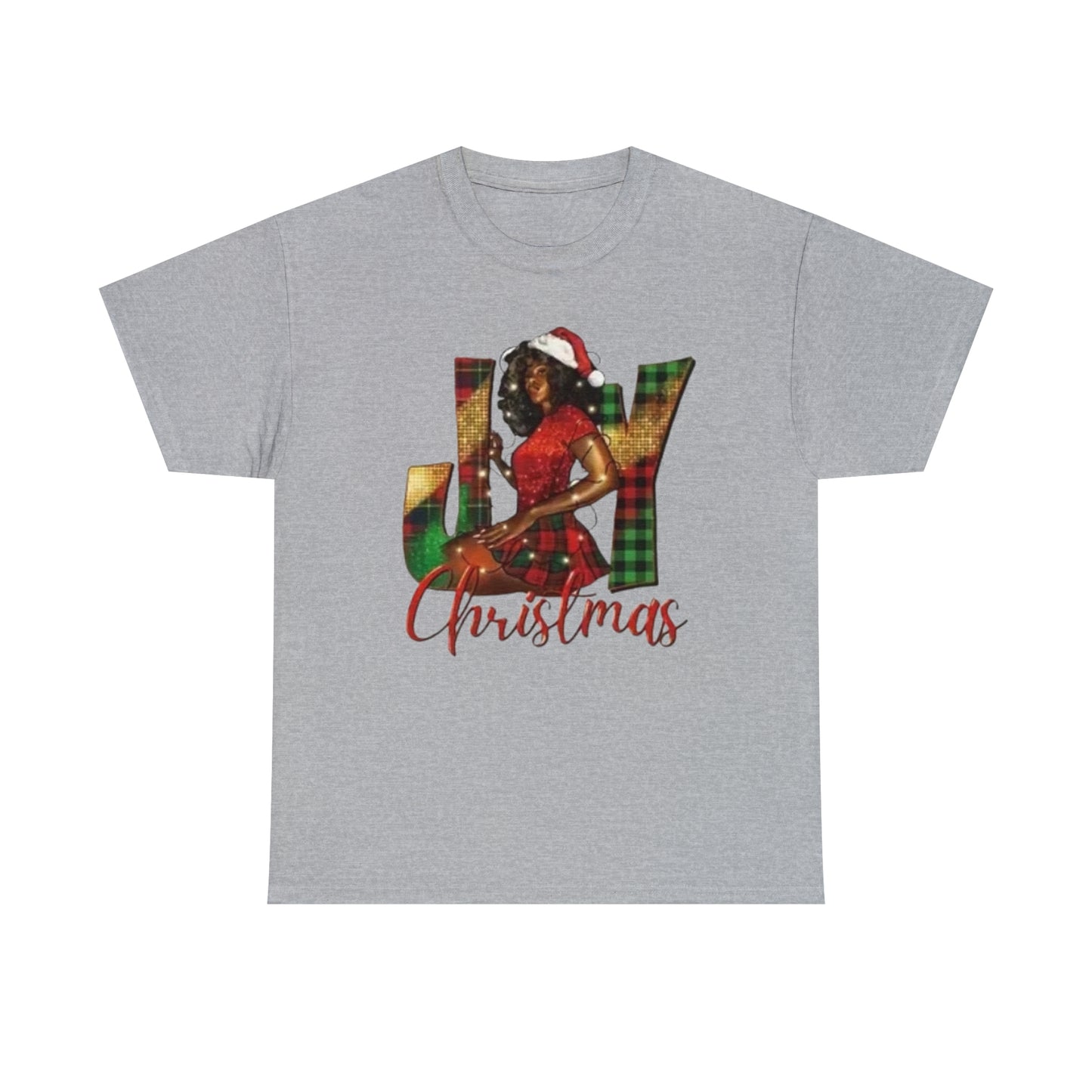 Woman's Heavy Cotton Christmas Tee