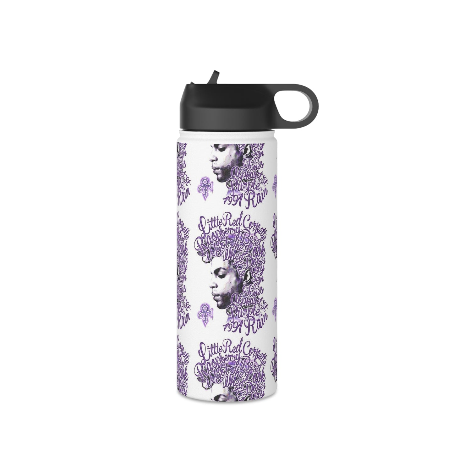 Prince Stainless Steel Water Bottle, Standard Lid