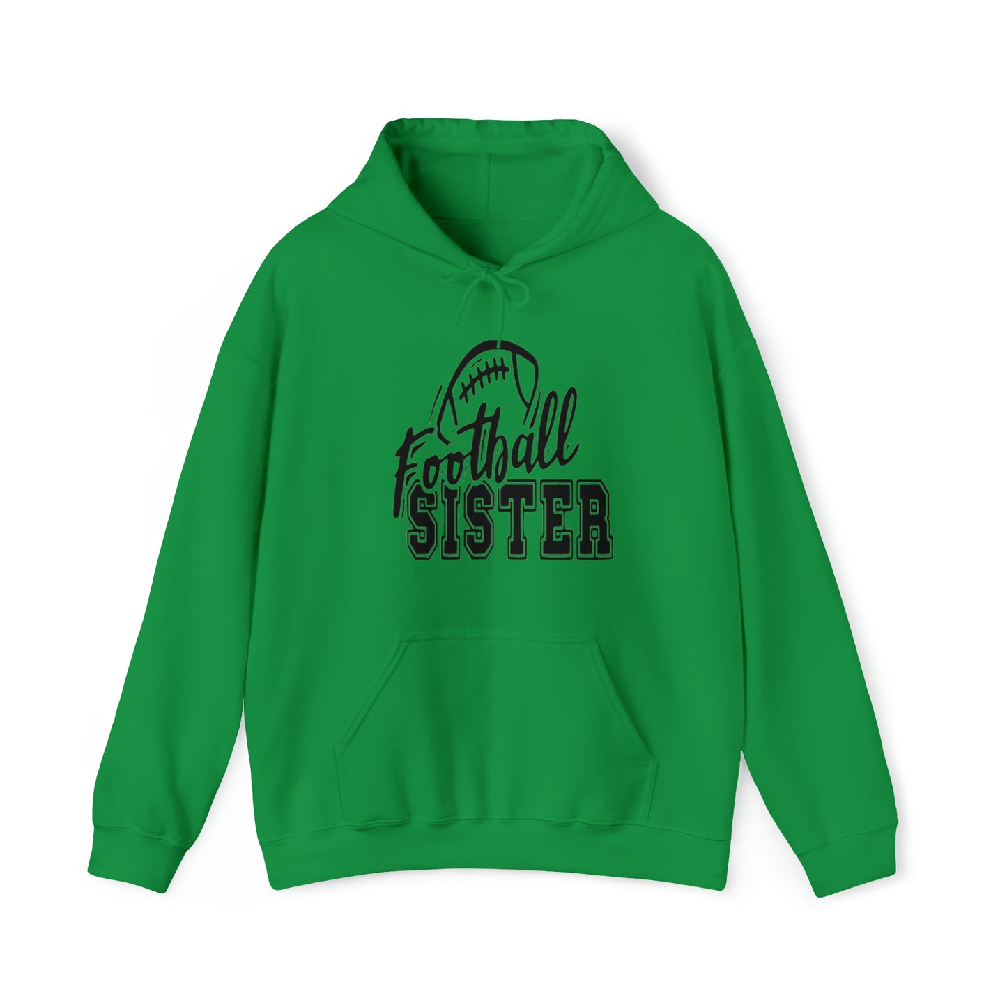 Football sister Hooded Sweatshirt