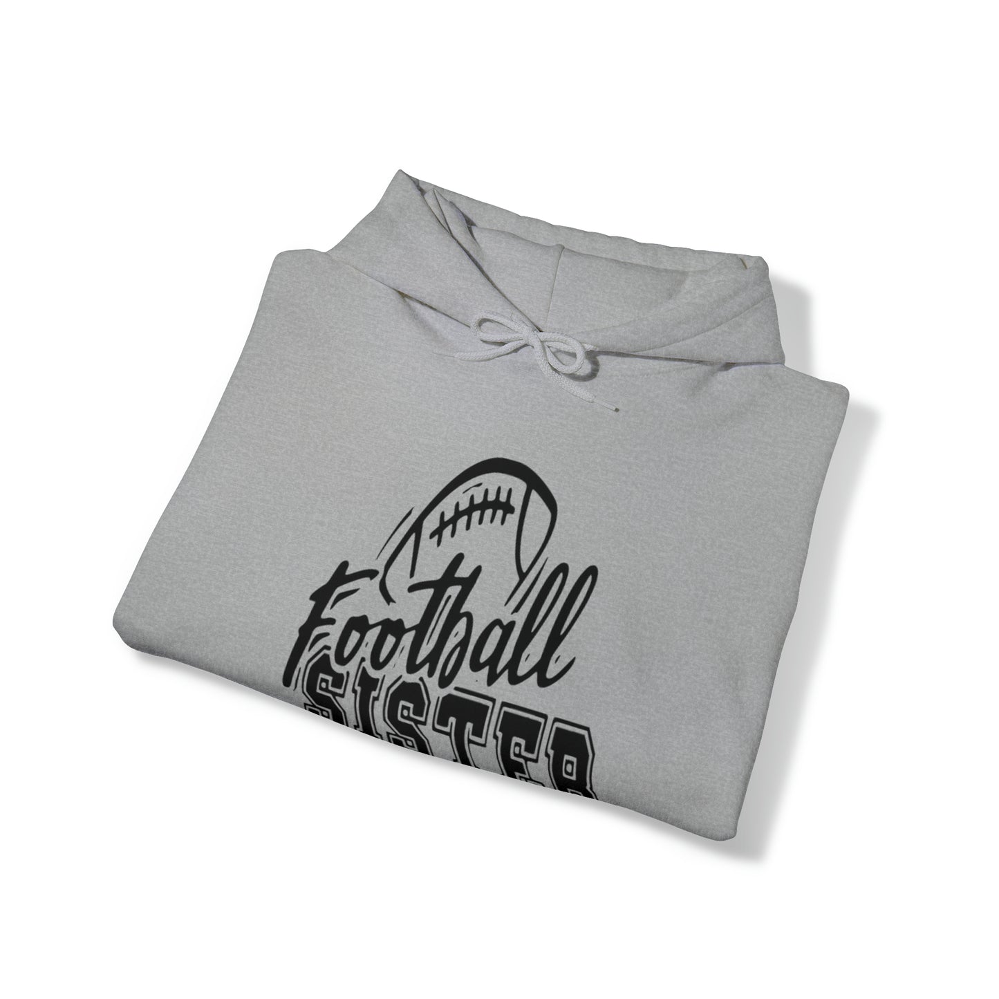 Football sister Hooded Sweatshirt