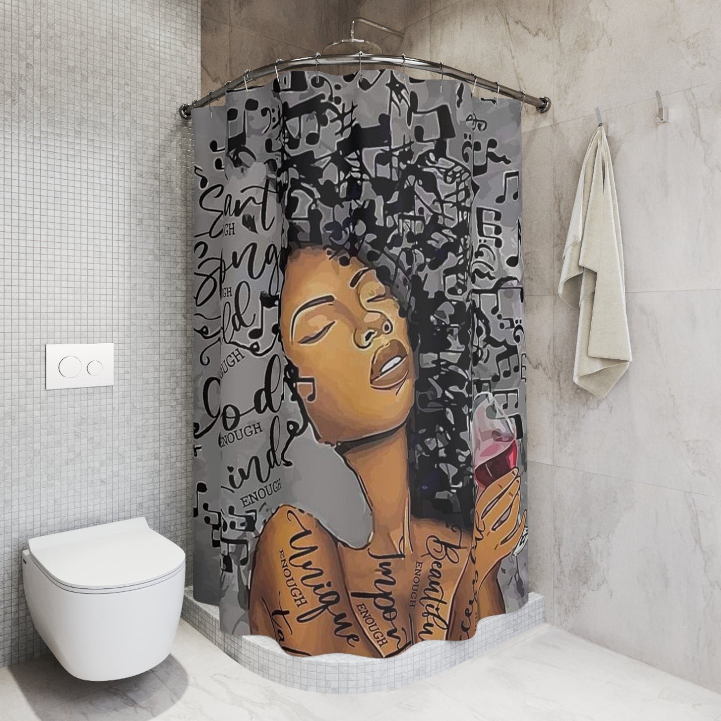 Polyester Shower Curtain