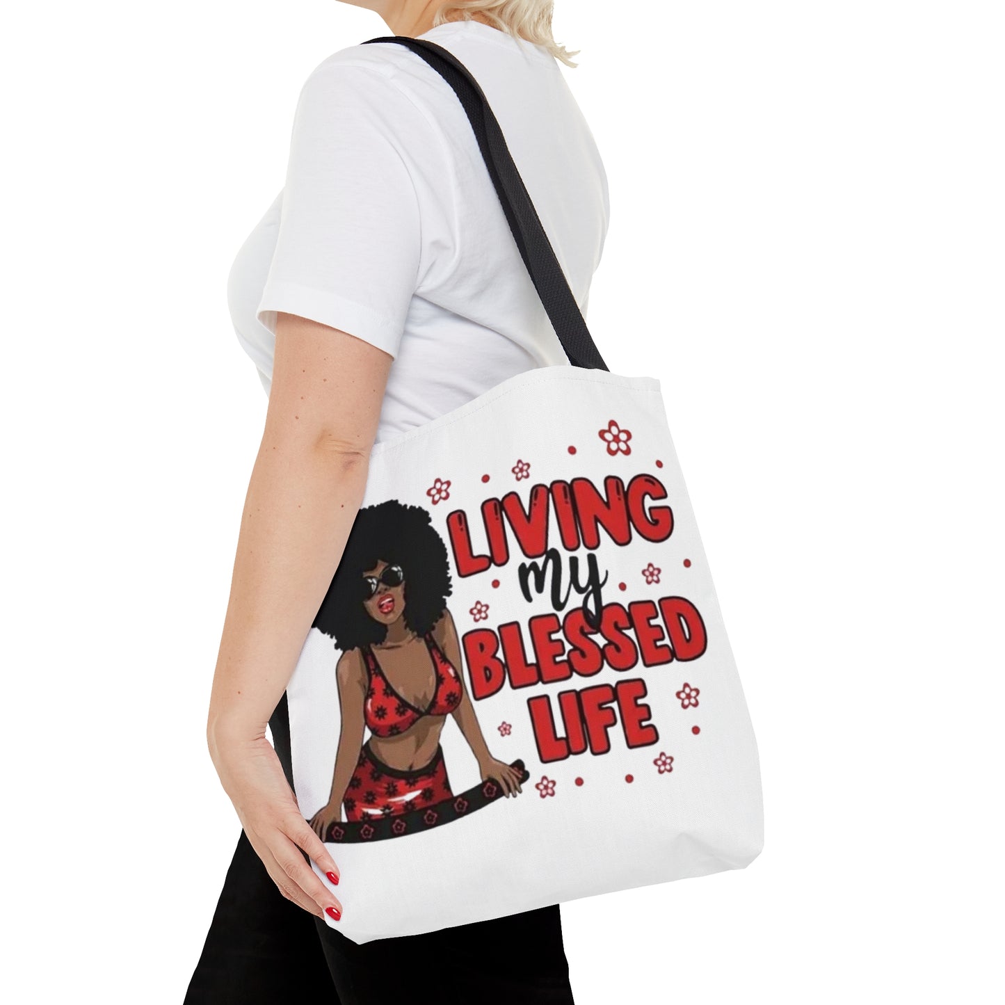 Living my best life Tote Bag