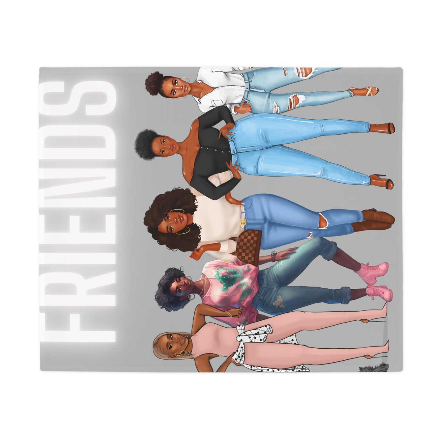 Friends Plush Fleece Blanket