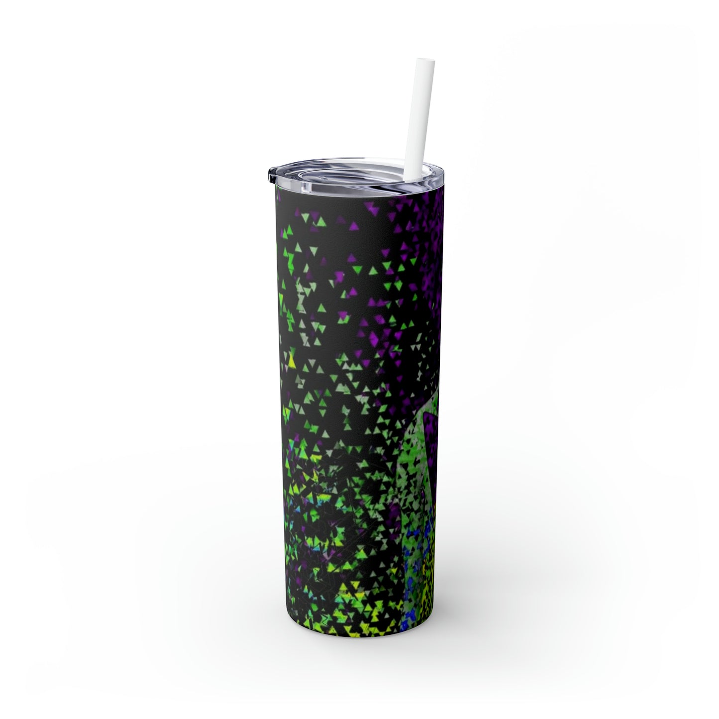 Prince Skinny Tumbler with Straw, 20oz