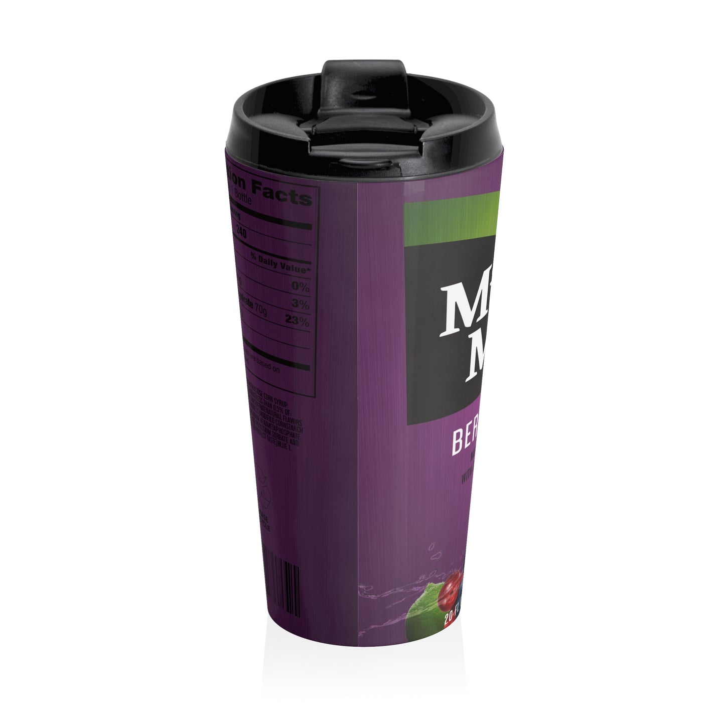 Berry Punch Stainless Steel Travel Mug