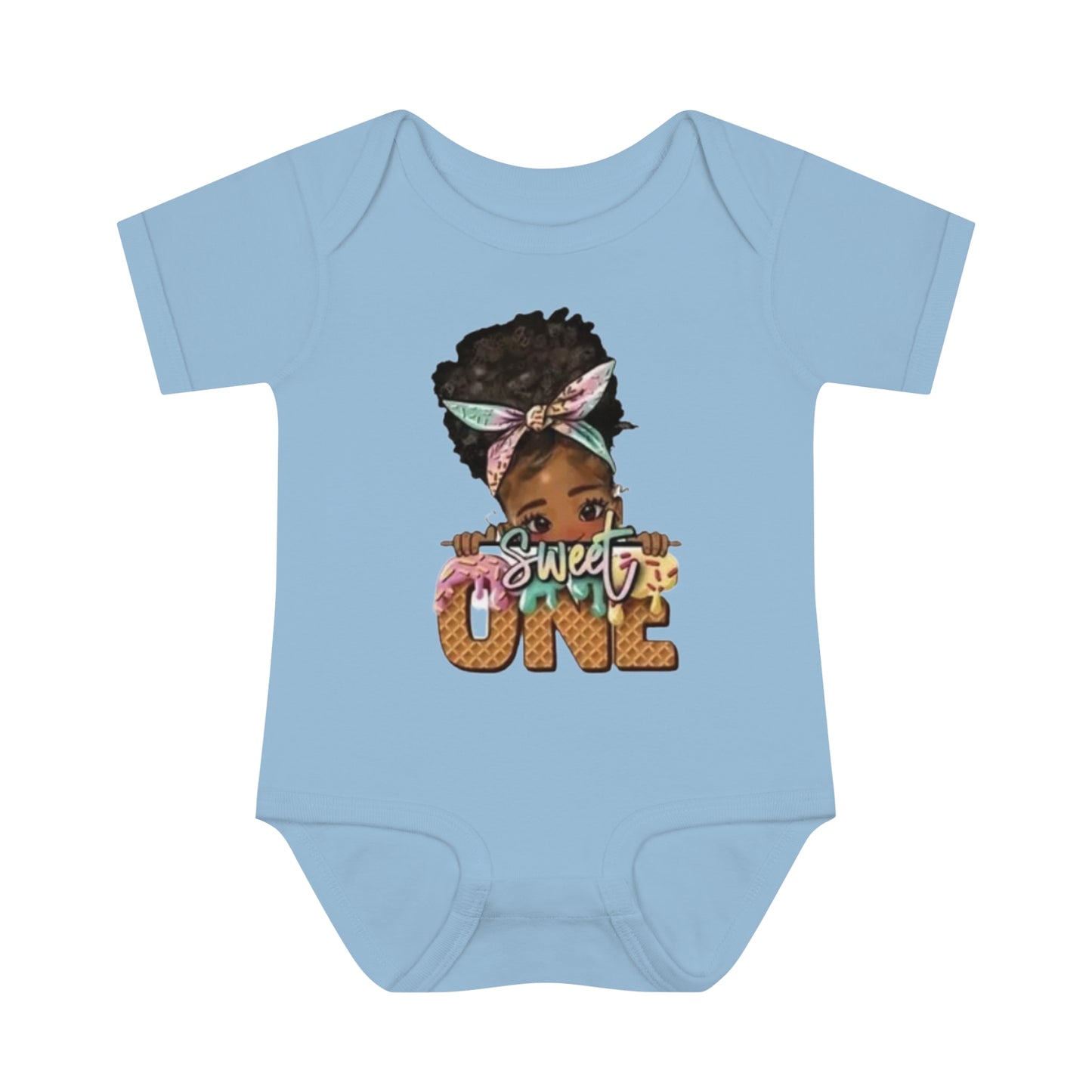 sweet one Infant Baby Rib Bodysuit