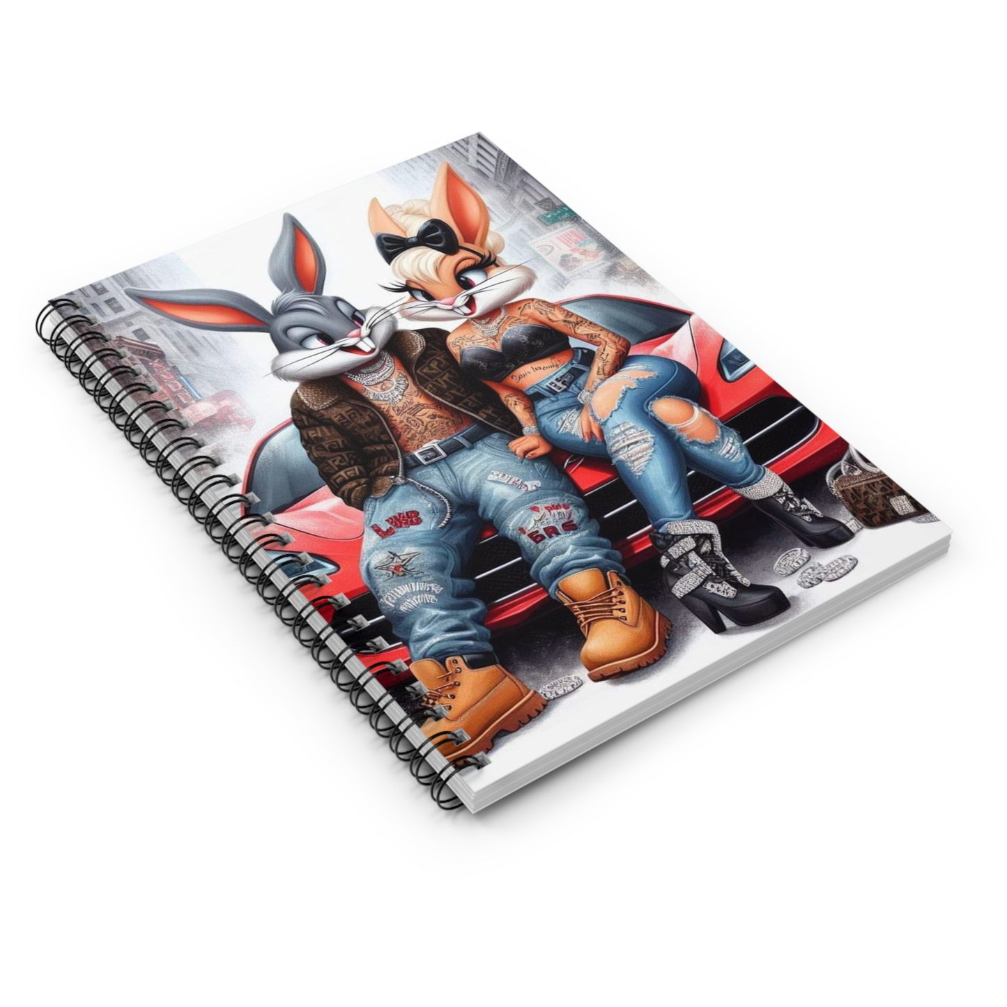 Bunny Spiral Notebook - Ruled Line