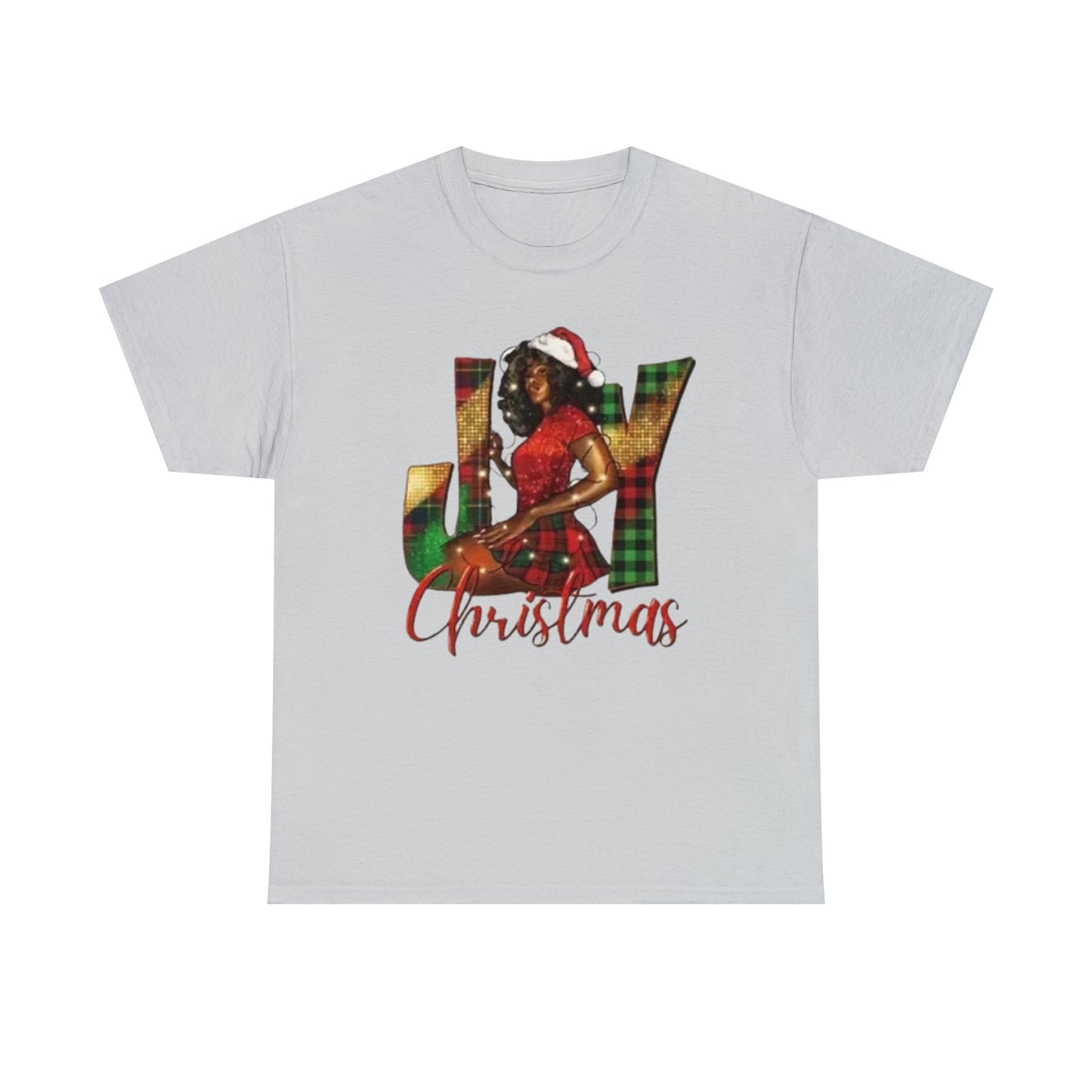 Woman's Heavy Cotton Christmas Tee