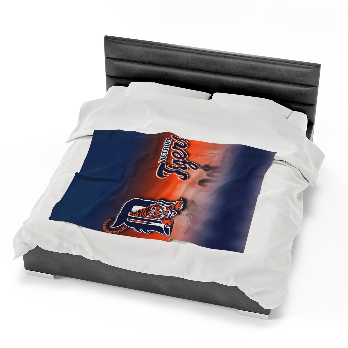 Detroit Tigers Velveteen Plush Blanket