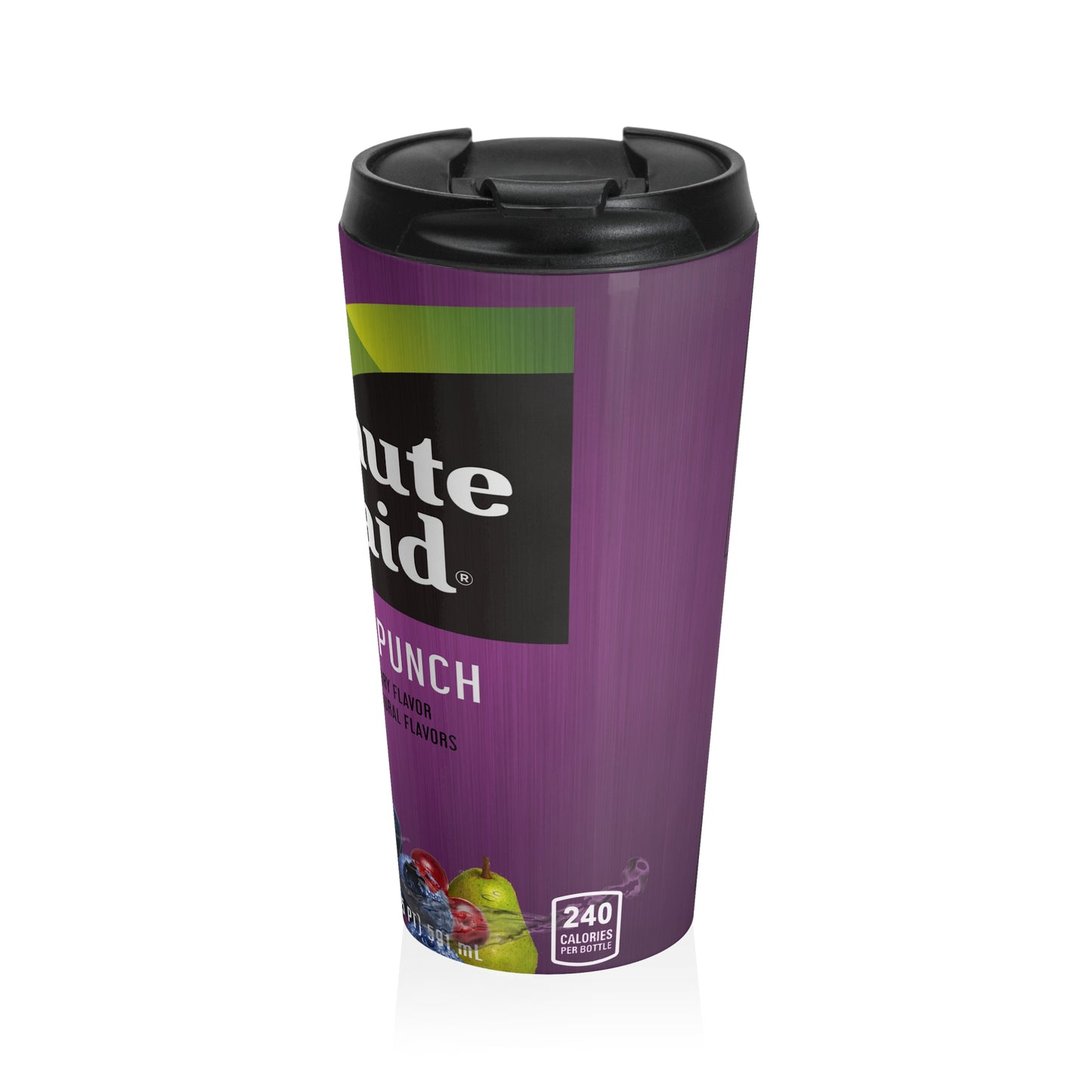 Berry Punch Stainless Steel Travel Mug