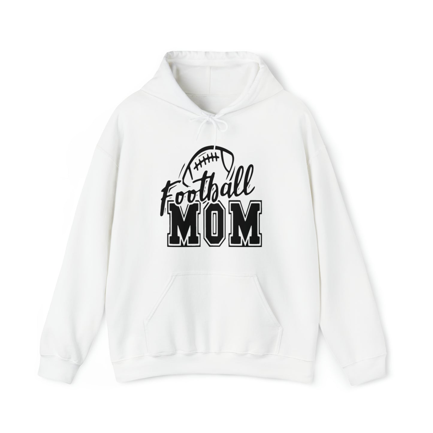 Football mom Heavy Blend™ Hooded Sweatshirt