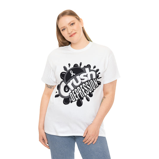 Crush Depression Heavy Cotton Tee