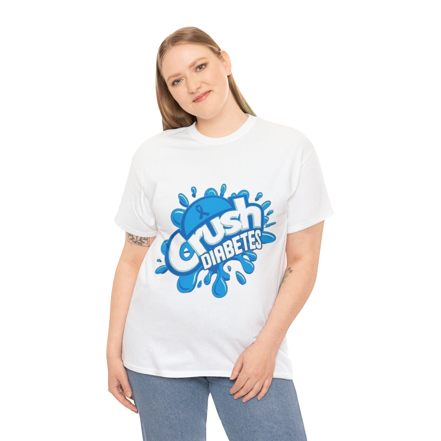 Crush Diabetes Heavy Cotton Tee