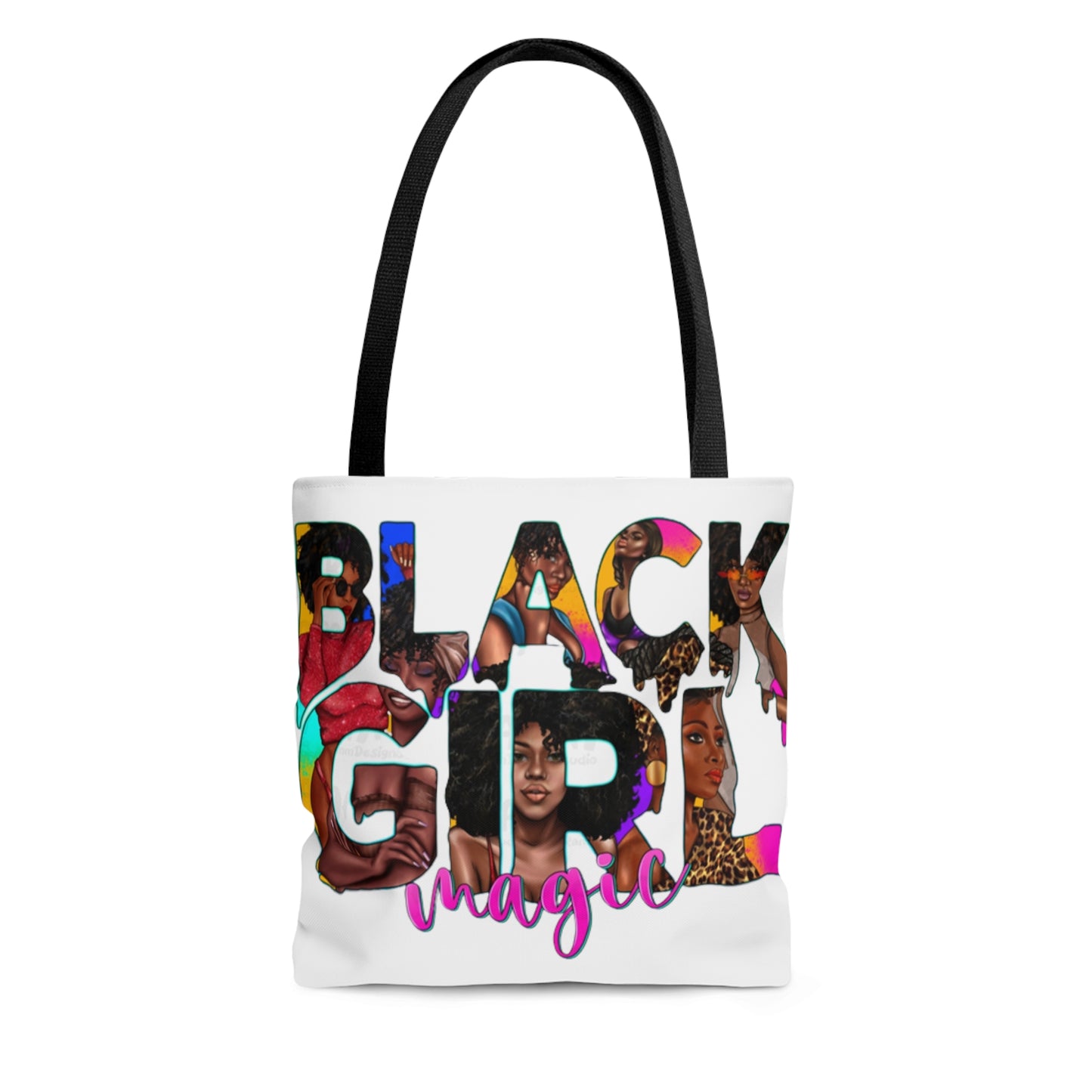 Black girl Tote Bag