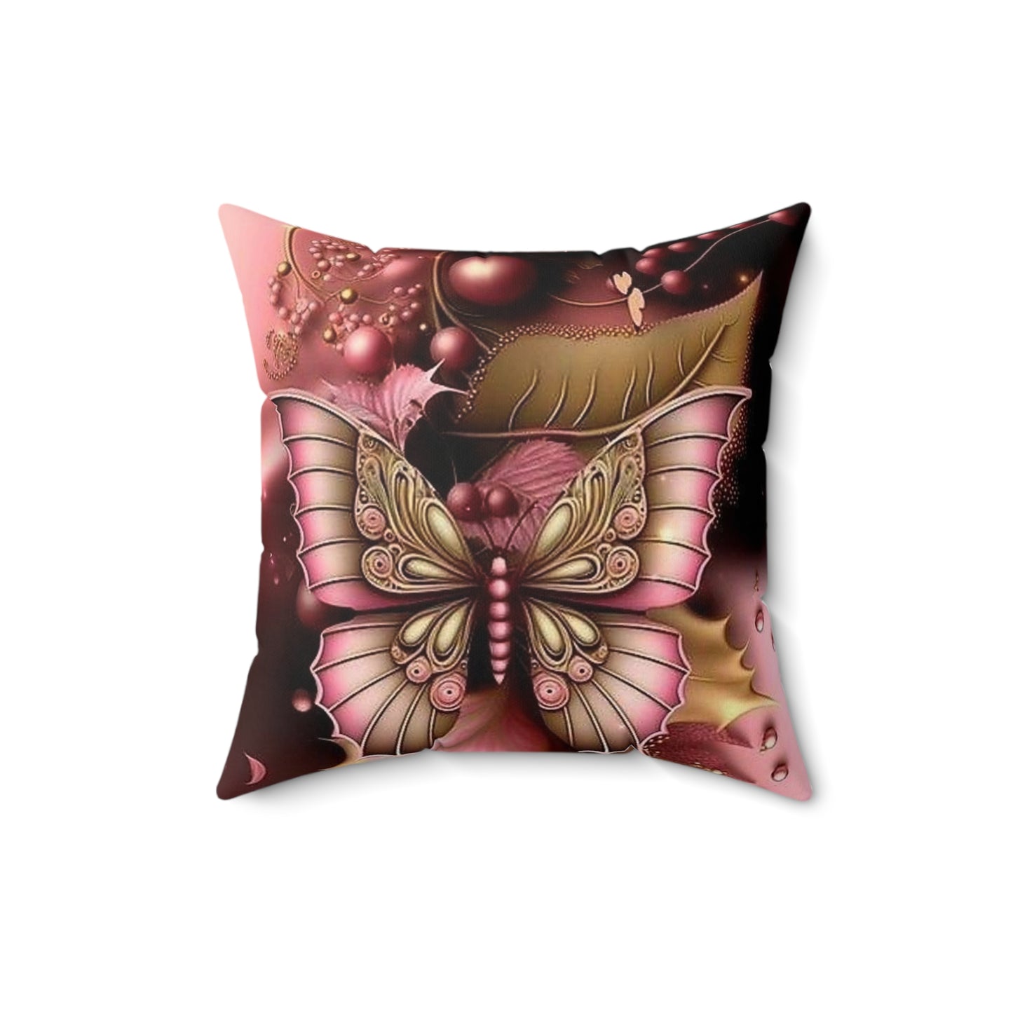 Spun Polyester Square Pillow