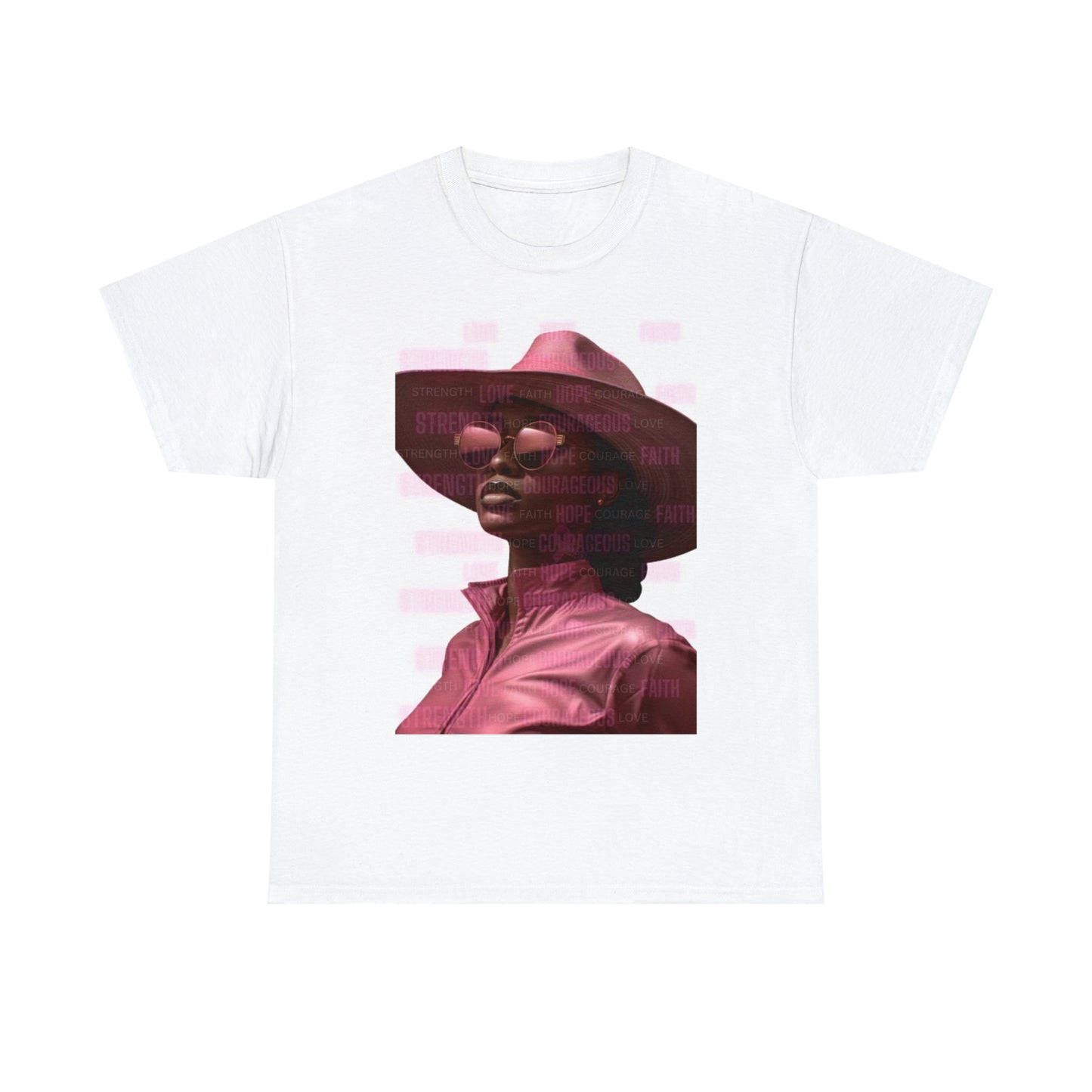 Breast cancer Heavy Cotton Tee