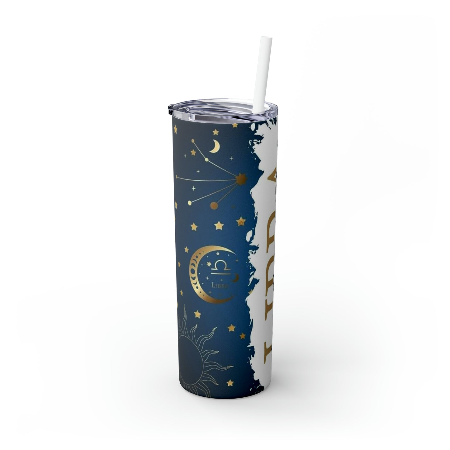 Libra Tumbler with Straw, 20oz