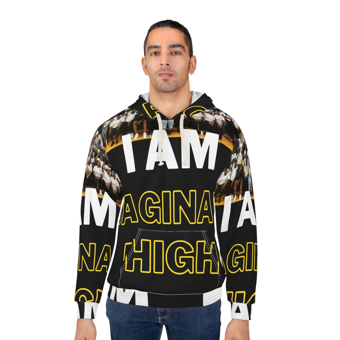 Saginaw High Pullover Hoodie (AOP)