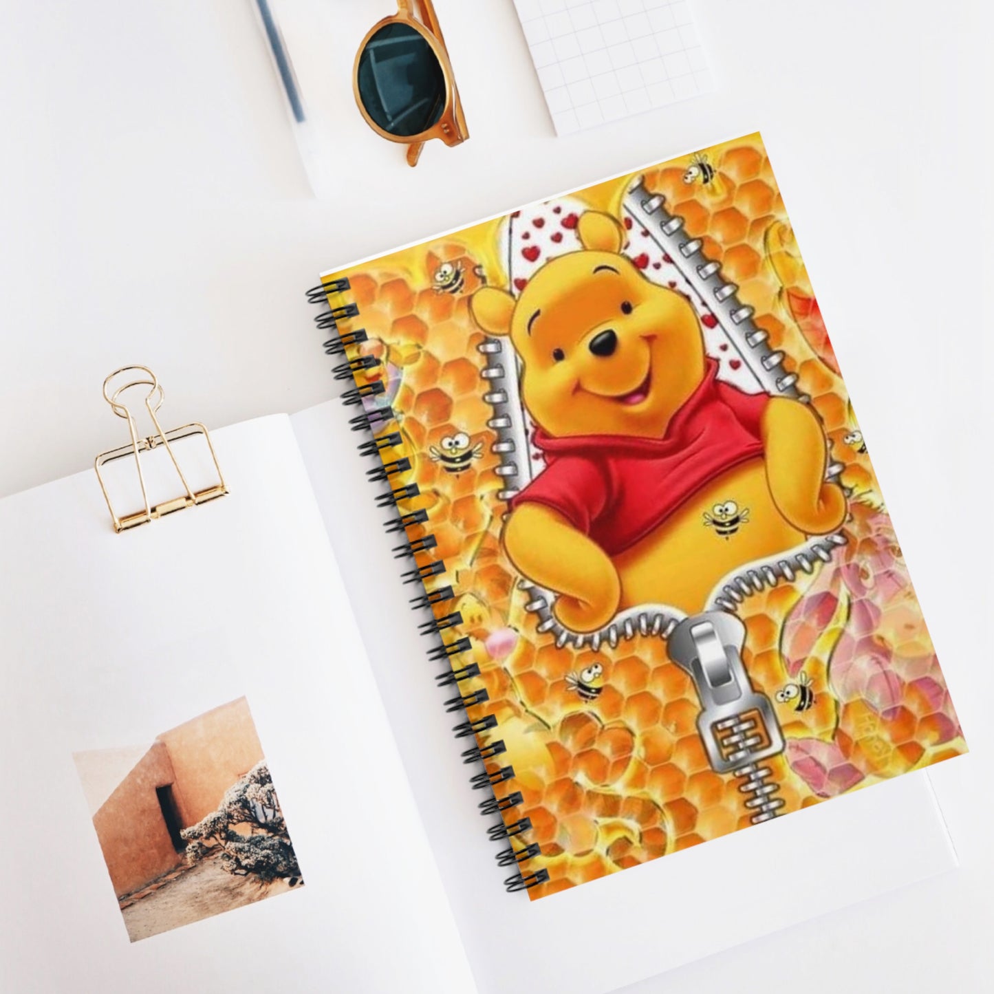 Winnie the Pooh Spiral Notebook - Ruled Line