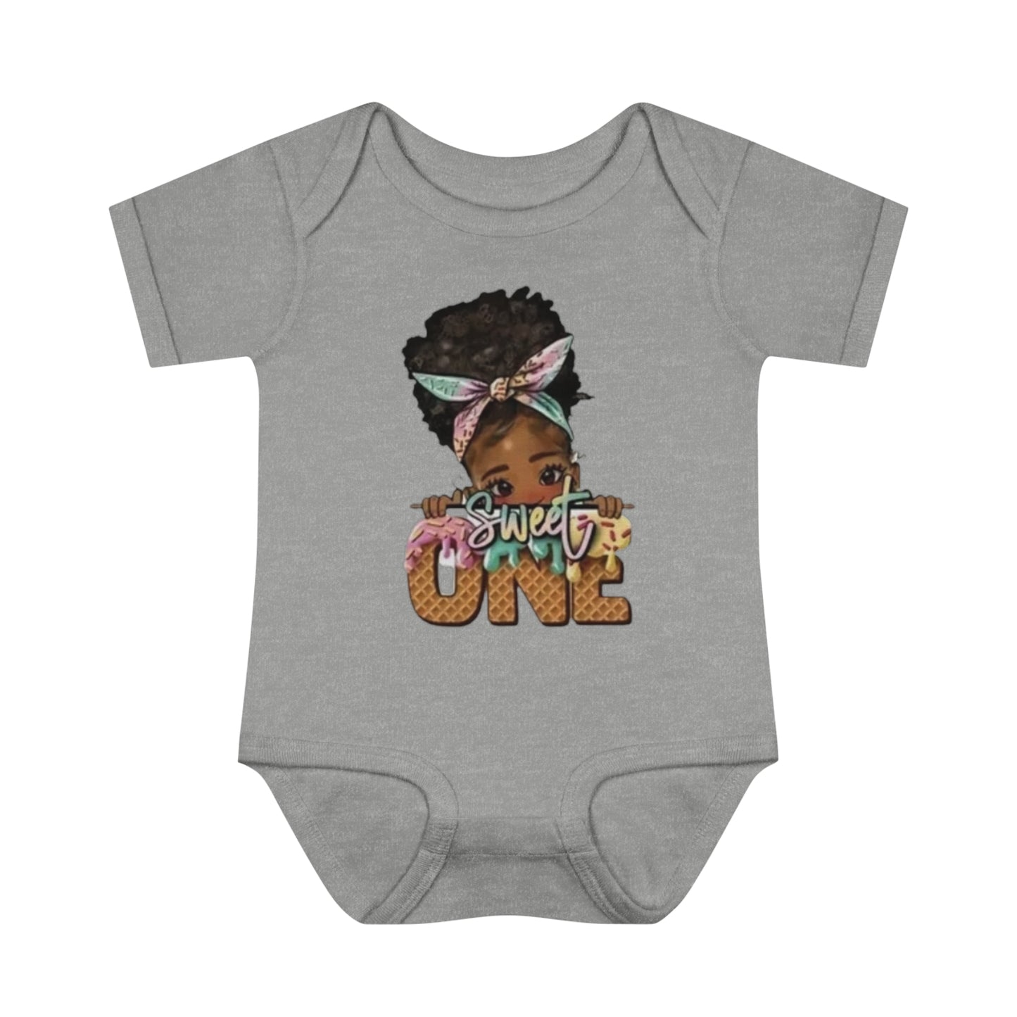 sweet one Infant Baby Rib Bodysuit