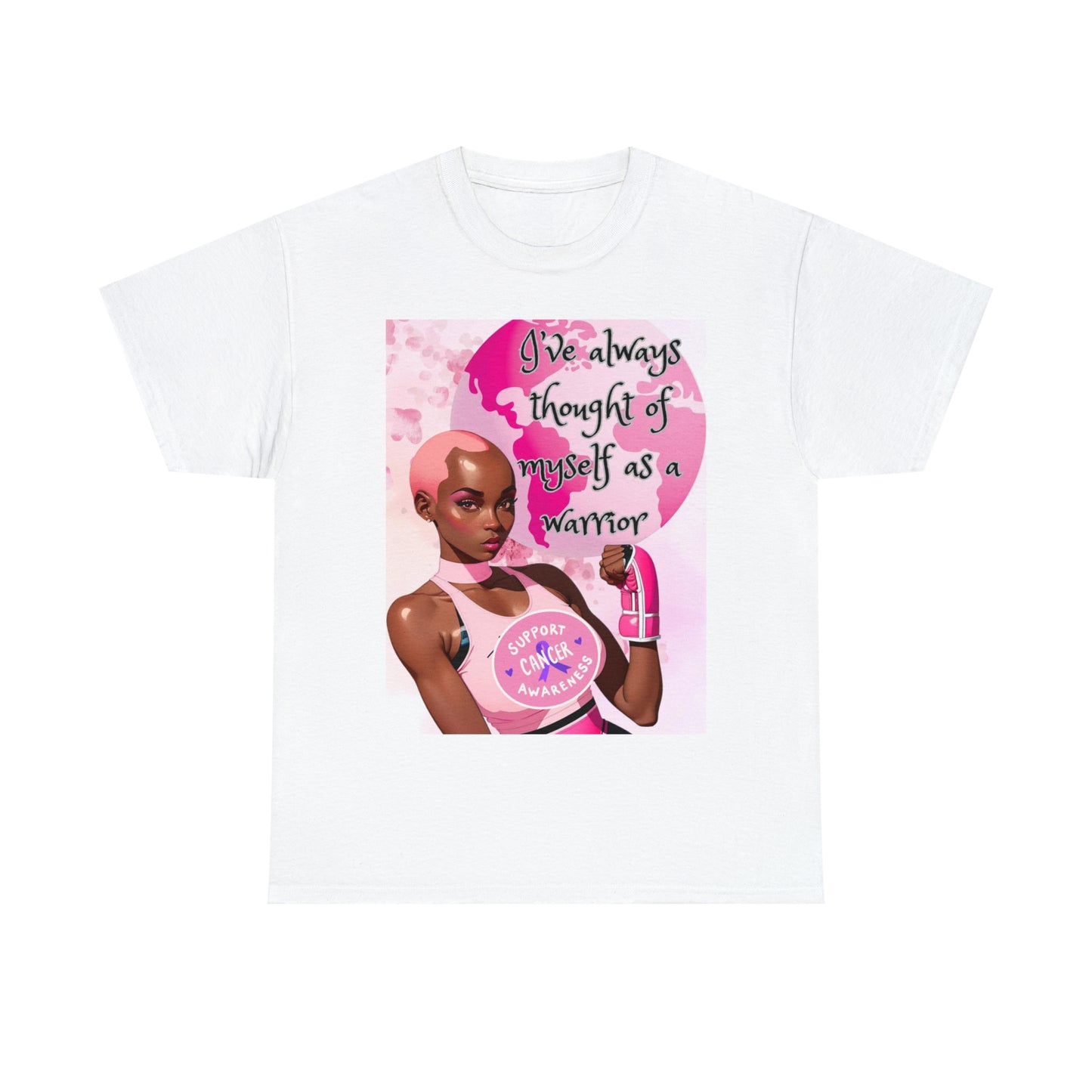 Breast cancer Heavy Cotton Tee