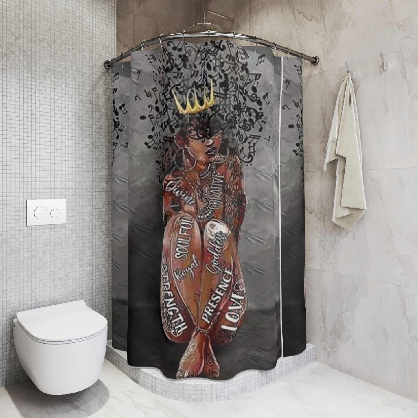 Polyester Shower Curtain