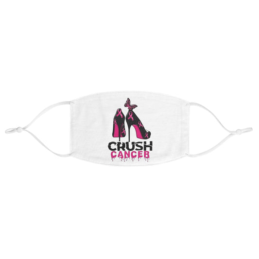 Crush Cancer Fabric Face Mask