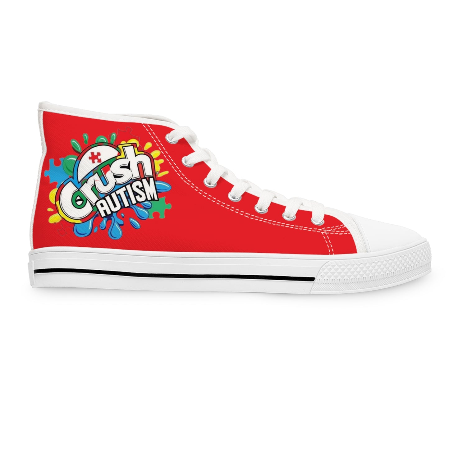 Crush Autism Women's High Top Sneakers