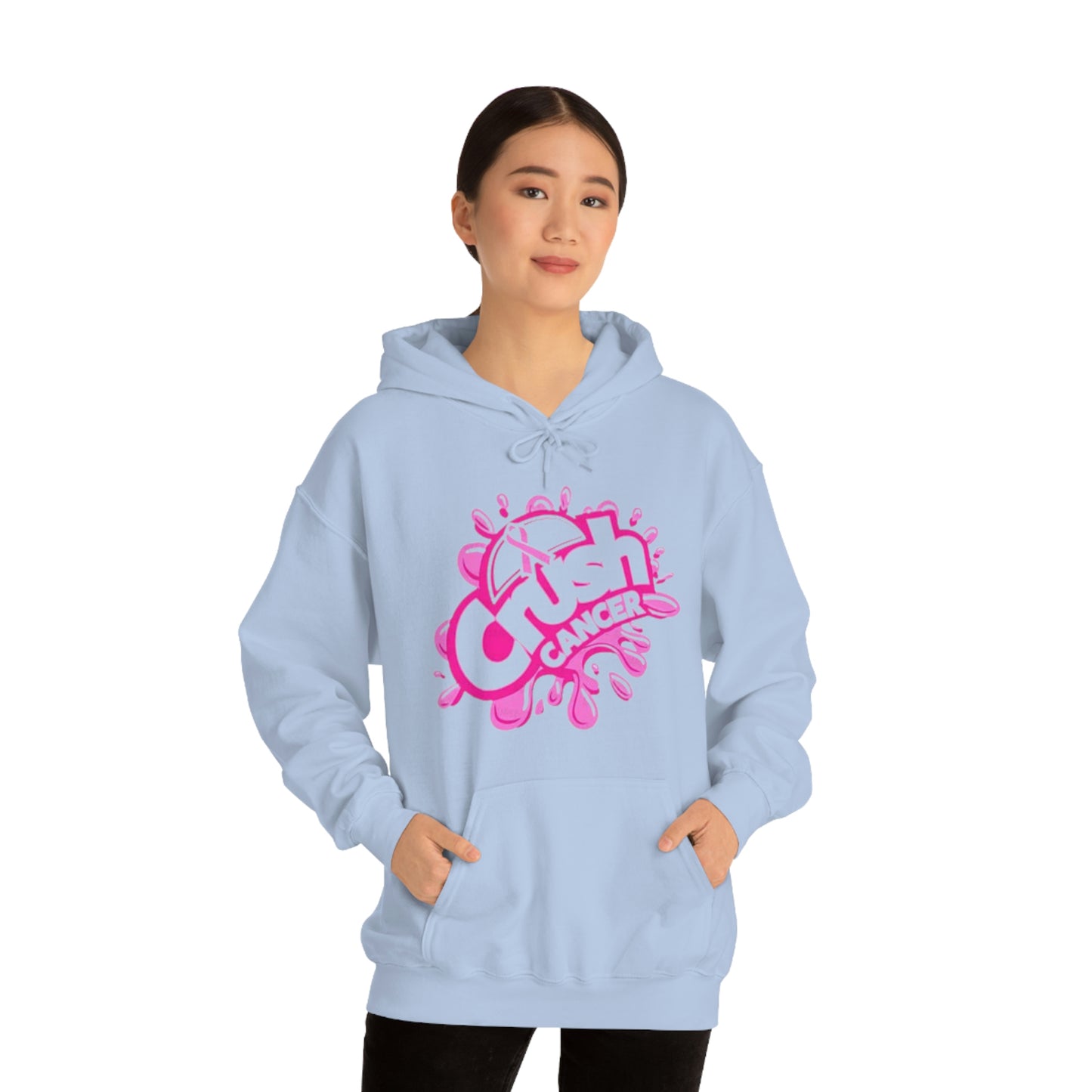 Crush Cancer Heavy Blend™ Hooded Sweatshirt