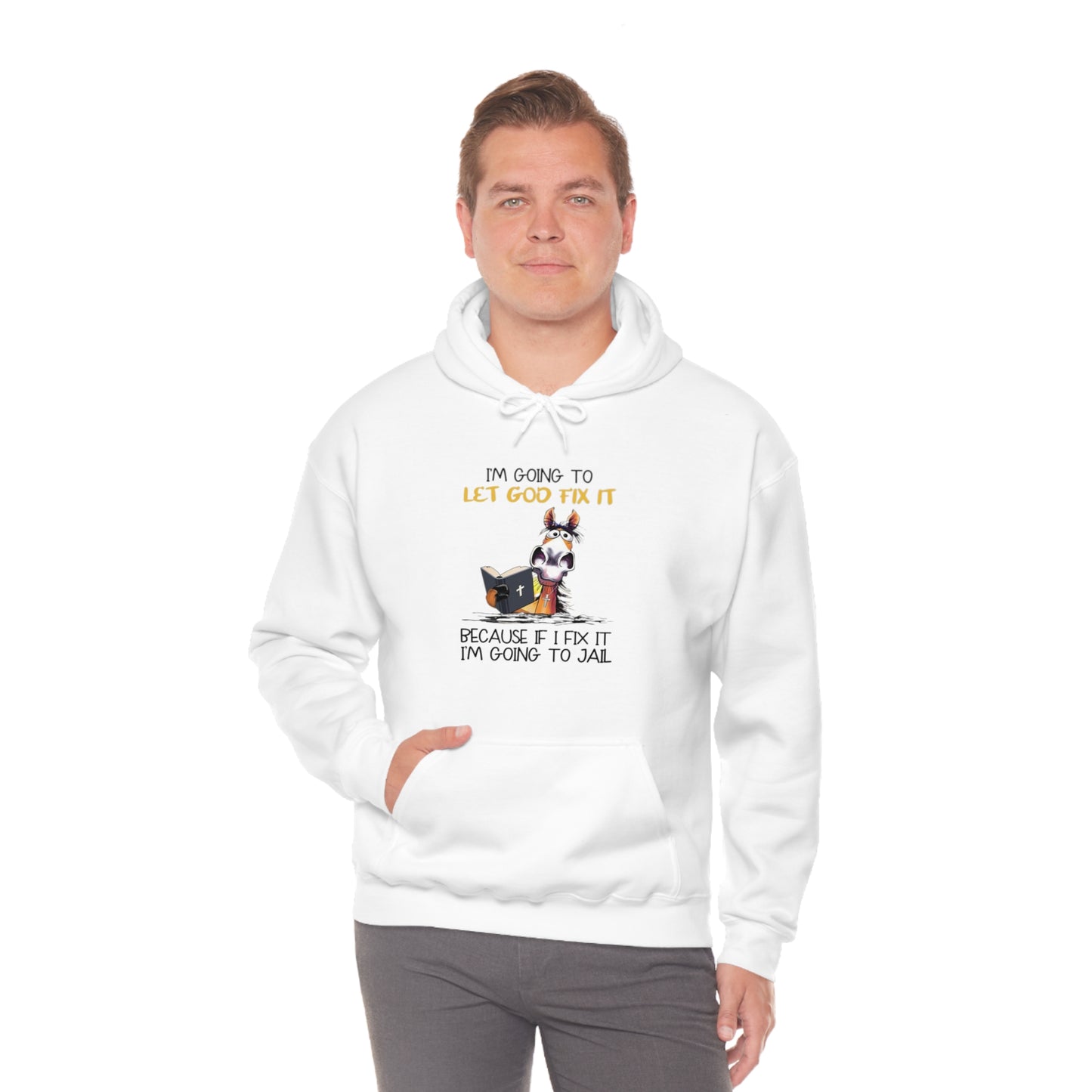 Going to jail Unisex Heavy Blend™ Hooded Sweatshirt