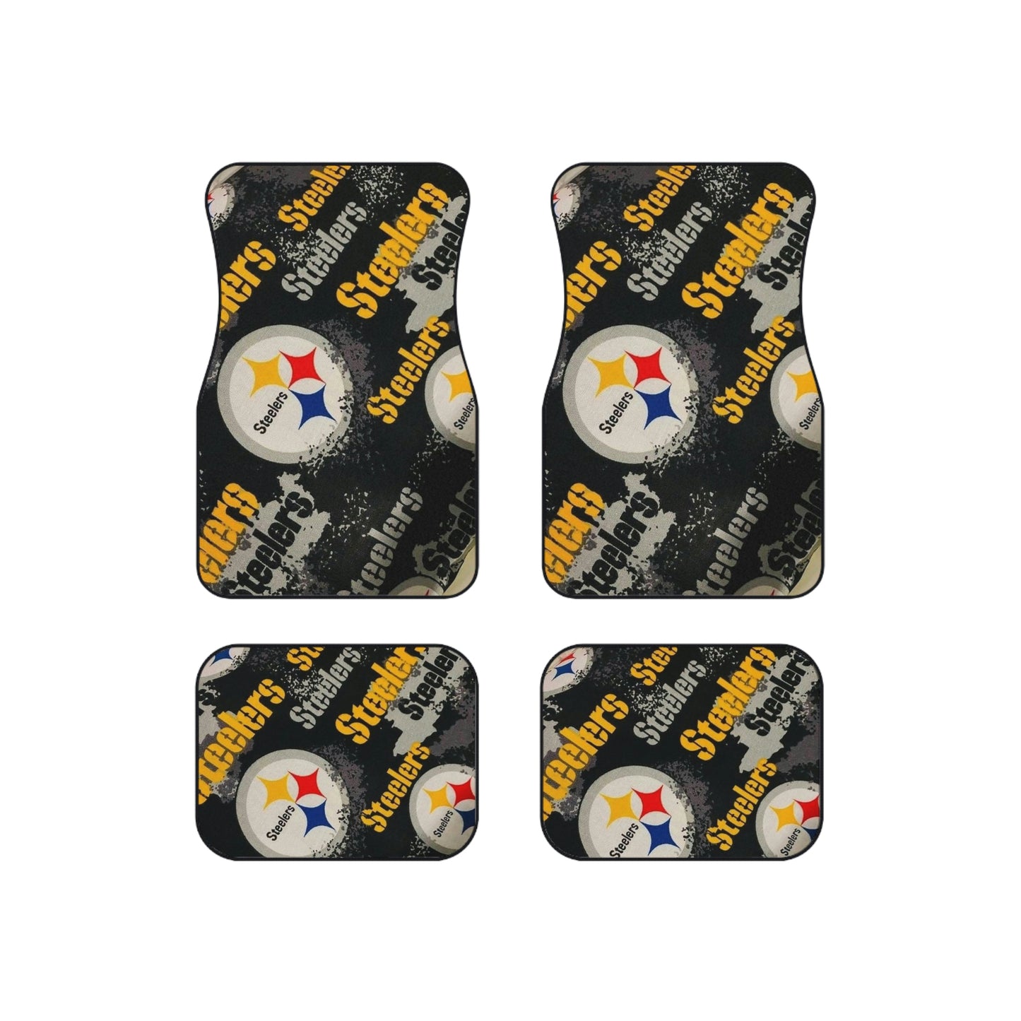 Steelers Car Mats (Set of 4)