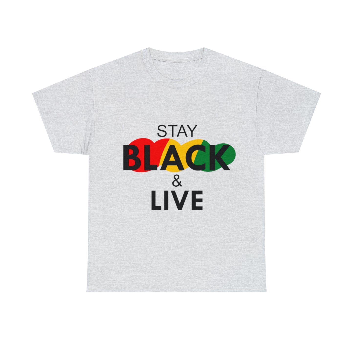 Stay black & live Cotton Tee